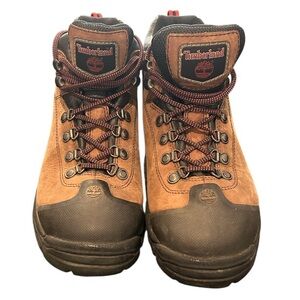 Timberland Men's Waterproof Hiking Boots Brown and Black